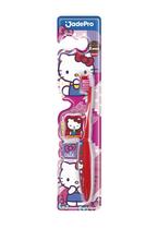 Escova de Dentes Infantil Hello Kitty Cerdas Macias com protetor de cerdas Escova de Dentes Infantil Hello Kitty Cerdas Macias com protetor de cerdas