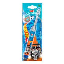 Escova De Dentes Infantil Hot Whells Led Pisca Por 2 Minutos Condor