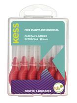 Escova De Dentes Kess Mini Interdental Cilindrica Extrafina C/6 2005