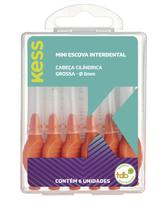 Escova De Dentes Kess Mini Interdental Cilíndrica Grossa 2007