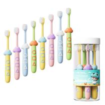 Escova de dentes Lonlown Kids Soft Bristle de 2 a 12 anos, pacote com 8 Escova de dentes Lonlown Kids Soft Bristle de 2 a 12 anos, pacote com 8