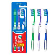 Escova de Dentes Média Extra Clean (Promoção Leve 3 e Pague 2) - Colgate Escova de Dentes Média Extra Clean (Promoção Leve 3 e Pague 2) - Colgate