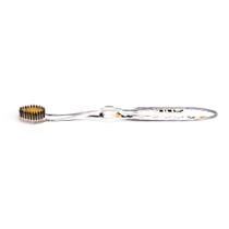 Escova de dentes Nano-b Manual para gengivas sensíveis e cerdas médias macias Escova de dentes Nano-b Manual para gengivas sensíveis e cerdas médias macias