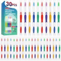 Escova de dentes Navona 30 unidades cerdas médias macias kit de viagem Escova de dentes Navona 30 unidades cerdas médias macias kit de viagem