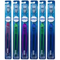Escova de dentes Oral-B Indicator Flat Trim Compact Head 30 Soft x6