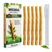 Escova de Dentes ORAWAK Miswak 5 Varetas Clareamento Natural Escova de Dentes ORAWAK Miswak 5 Varetas Clareamento Natural