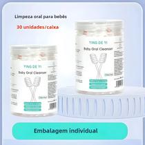 Escova De Dentes Para Bebês Recém-Nascidos Com Cerdas Macias, Swabs De Limpeza Oral, Limpador De