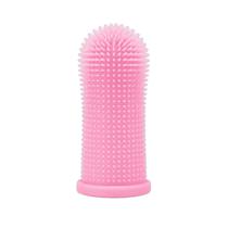 Escova de Dentes para Pets Tipo Dedal Flexível Siliconado 2.3x2.3x5cm Cor:Rosa Escova de Dentes para Pets Tipo Dedal Flexível Siliconado 2.3x2.3x5cm Cor:Rosa