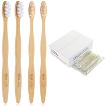 Escova de dentes pré-colada B Rush Bamboo Handle Medium Soft (72 unidades)