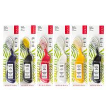 Escova de dentes RADIUS Flex Brush Soft Bristles, sem BPA, pacote com 6 Escova de dentes RADIUS Flex Brush Soft Bristles, sem BPA, pacote com 6
