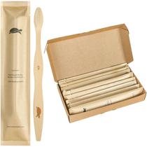 Escova de dentes Sea Turtle Bamboo com cerdas vegetais (pacote com 10) Escova de dentes Sea Turtle Bamboo com cerdas vegetais (pacote com 10)