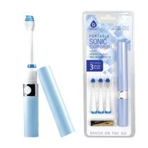 Escova de dentes sônica portátil Pursonic 22000 CPM 3 cabeças