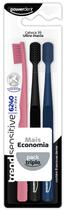 Escova de Dentes Trend Sensitive Pack 3un Macia e Confortável para Dentes Sensíveis