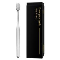 Escova de dentes Z-VAPRESS Luxury Silver Manual de cerdas macias