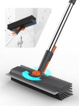 Escova de esfoliação de piso HelpX 3 em 1 multiangular com alça longa Escova de esfoliação de piso HelpX 3 em 1 multiangular com alça longa