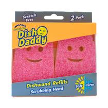 Escova de esfregar Replacement Heads Scrub Daddy Dish Wand Escova de esfregar Replacement Heads Scrub Daddy Dish Wand