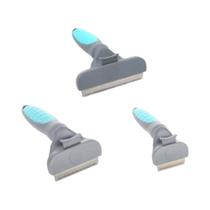 Escova De Grooming Para Animais De Estimação Extra Larga E Dupla Face Azul Para Cães E Gatos, Para