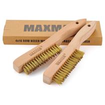 Escova de latão MAXMAN Soft Brass Bristle para limpeza de metais Escova de latão MAXMAN Soft Brass Bristle para limpeza de metais