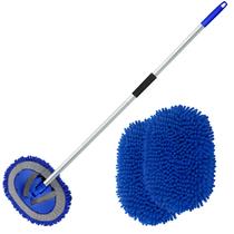 Escova de Lavagem de Carro Anngrowy - Microfibra 62cm com Cabo Longo Escova de Lavagem de Carro Anngrowy - Microfibra 62cm com Cabo Longo