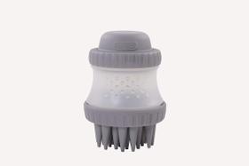 Escova de lavar cães Dexas ScrubBuster Silicone Grey Escova de lavar cães Dexas ScrubBuster Silicone Grey