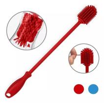 Escova De Lavar Garrafa Mamadeira Copo Taça Silicone Pratico Escova De Lavar Garrafa Mamadeira Copo Taça Silicone Pratico