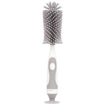 Escova de Lavar Mamadeira Cerdas Silicone Limpa Bico - Buba