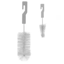 Escova de Lavar Mamadeiras Com Limpador de Bicos 15287 Buba Escova de Lavar Mamadeiras Com Limpador de Bicos 15287 Buba