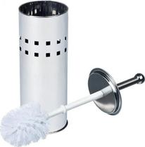 Escova De Limpar Vaso Sanitário Privada Banheiro Em Inox