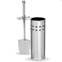 Escova De Limpar Vaso Sanitário Suporte Aço Inox Sanitária