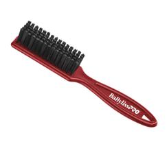 Escova de limpeza BaBylissPro Fade Brush para cabelos e lâminas - vermelha