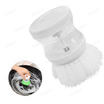 Escova De Limpeza Com Reservatório Para Detergente - Facibom Escova De Limpeza Com Reservatório Para Detergente - Facibom