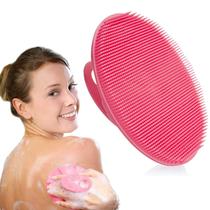 Escova de limpeza corporal de silicone INNERNEED Soft Scrubber Pink