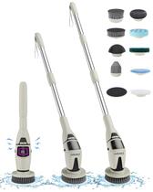 Escova de limpeza de chuveiro sem fio Electric Spin Scrubber SAKAKI Escova de limpeza de chuveiro sem fio Electric Spin Scrubber SAKAKI