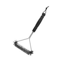 Escova De Limpeza De Fio Triangular Em Aço Inoxidável, Ferramenta De Limpeza De Cozinha Resistente