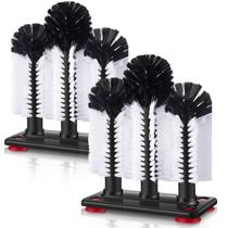 Escova de limpeza de garrafas de água, pacote com 2 unidades Havawish com base de sucção Escova de limpeza de garrafas de água, pacote com 2 unidades Havawish com base de sucção