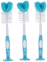 Escova de limpeza de mamadeiras Dr. Brown's Blue, pacote com 3 Escova de limpeza de mamadeiras Dr. Brown's Blue, pacote com 3