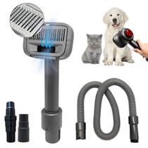 Escova de limpeza de pêlos de animais de estimação, acessório a vácuo para cães e gatos