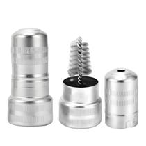Escova de limpeza de terminal de bateria de carro Mandark 2PCS Silvery Escova de limpeza de terminal de bateria de carro Mandark 2PCS Silvery