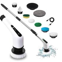 Escova De Limpeza Esfregão Mop Elétrico 9 Em 1 Giratório 360 Ajustavel Recarregavel Cozinha Escova De Limpeza Esfregão Mop Elétrico 9 Em 1 Giratório 360 Ajustavel Recarregavel Cozinha