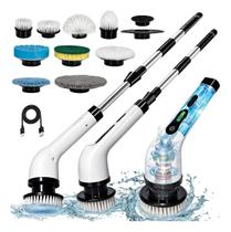 Escova De Limpeza Esfregão Mop Elétrico 9 Em 1 Giratório 360 Escova De Limpeza Esfregão Mop Elétrico 9 Em 1 Giratório 360