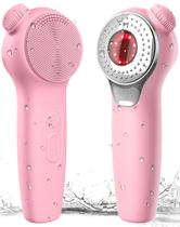 Escova de limpeza facial Alyfini Silicone Electric Waterproof