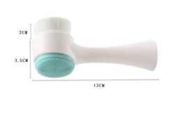 Escova De Limpeza Facial E Esfoliação 2 Em 1 Escova De Limpeza Facial E Esfoliação 2 Em 1