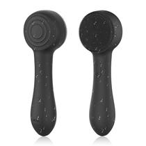 Escova de limpeza facial, esfoliante facial de silicone, esfoliante recarregável à prova d'água, dispositivo de massagem para homens e mulheres, limpeza profunda dos poros, esfoliante e remoção de cravos, escova elétrica de esfoliação facial (preta) Escova de limpeza facial, esfoliante facial de silicone, esfoliante recarregável à prova d'água, dispositivo de massagem para homens e mulheres, limpeza profunda dos poros, esfoliante e remoção de cravos, escova elétrica de esfoliação facial (preta)