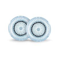 Escova de limpeza facial para substituição de cabeça Clarisonic 2 Count Escova de limpeza facial para substituição de cabeça Clarisonic 2 Count