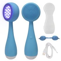 Escova de limpeza facial PMD Beauty Smart Silicone com luz azul