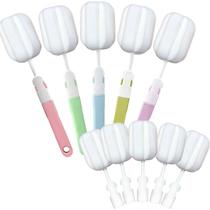 Escova de limpeza INVODA Sponge Nipple 5 peças com cabeças substituíveis