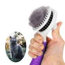 Escova de limpeza ItPlus Cat Self-Cleaning Slicker Brush