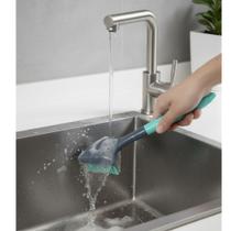 Escova de Limpeza Mágica Para Uso Geral Triangular Azul C25