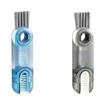 Escova De Limpeza Multifuncional 3 Em 1 Rotativa Para Copos, Escova Para Tampa, Utensílio De Cozinha