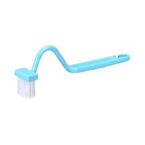 Escova De Limpeza Multifuncional Em Forma De S Para Banheiro, Escova Portátil Com Cabo Curvo